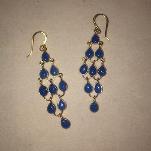 Lapis vermeil Boho earrings never worn- Also available in turquoise-